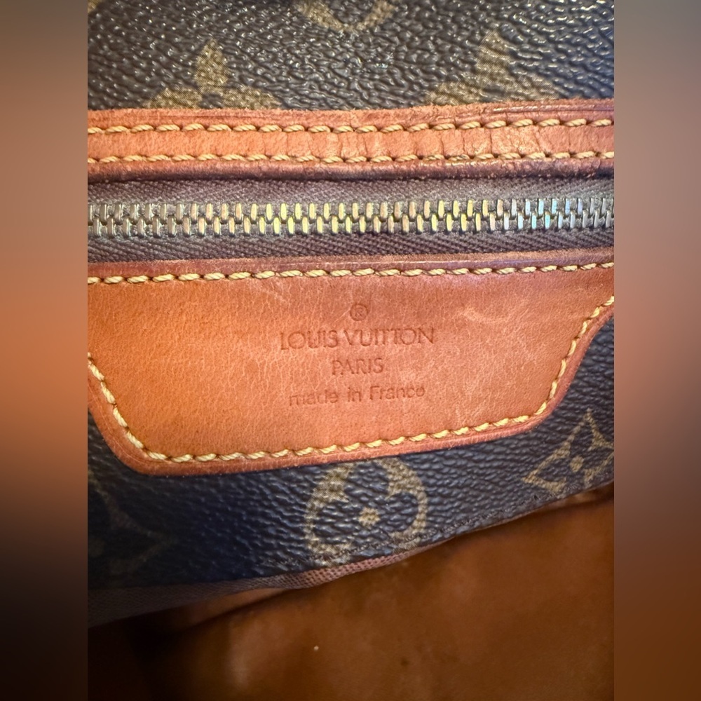 Louis Vuitton Brown SAC Monogram Tote Bag - Picture 13 of 16